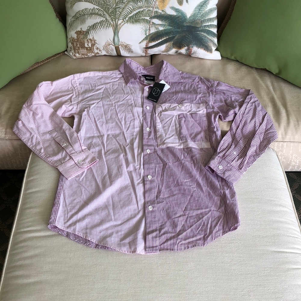 Original Use Oversized Button Down Shirt